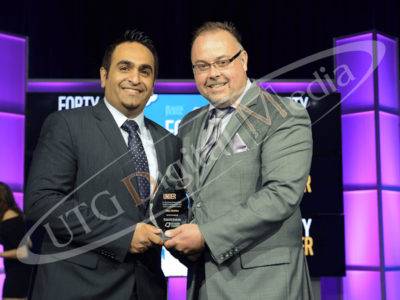 UTG Digital Media President, Alan Wehbe, Recipient of 2016 Forty Under 40 Award