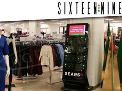 RETAIL PHONE CHARGING STATION USES FINGERPRINT SCAN FOR SECURITY