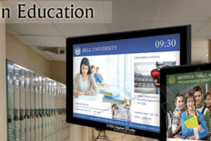 Fast Growth of Digital Signage in Education Market