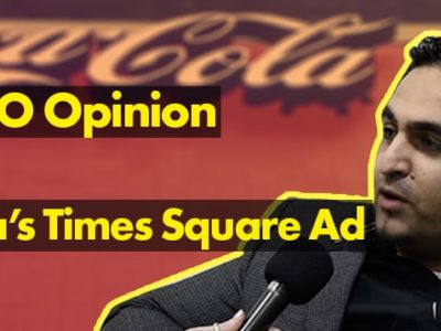 UTG’s CEO Opinion on Coca-Cola’s Times Square Ad