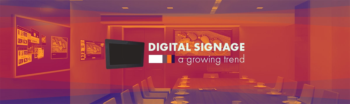 You are currently viewing Digital Signage: A Growing Trend