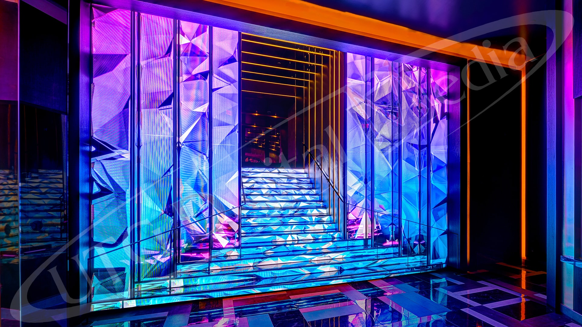 Digital Signage Awards - UTG's LED Stairs