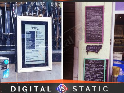 The Need of Outdoor Digital Screens for Restaurants