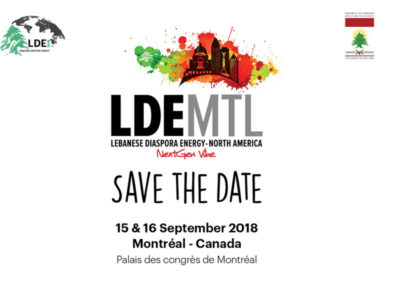 UTG Digital Media, a Proud Sponsor of the Lebanese Diaspora Energy (LDE) in Montréal