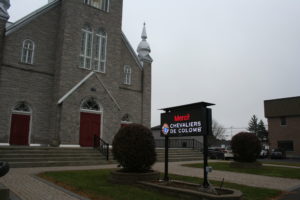 Church in Casselman goes Digital with a Double Sided Outdoor LED sign by UTG Digital Media