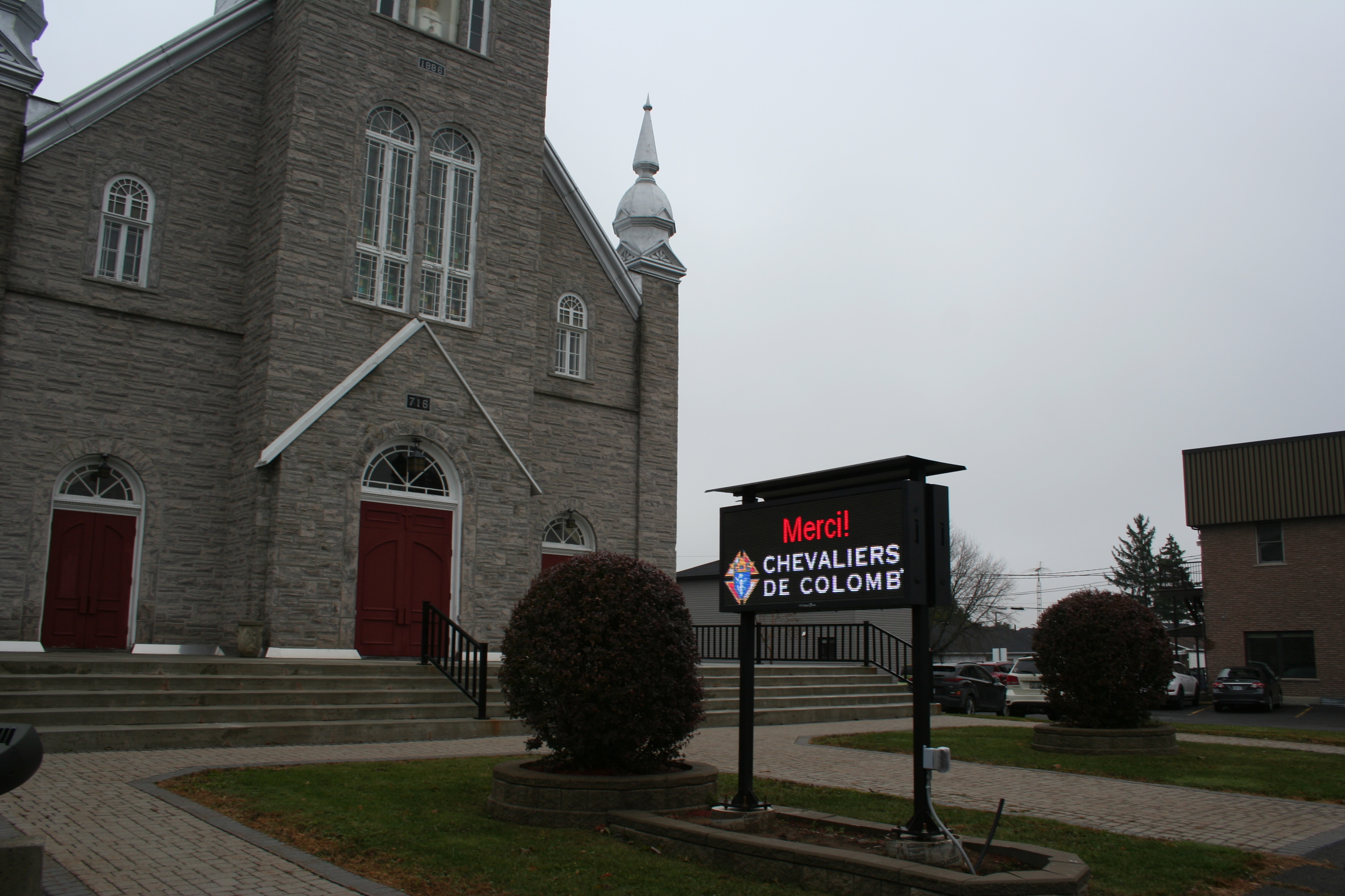 You are currently viewing Church in Casselman goes Digital with a Double Sided Outdoor LED sign by UTG Digital Media