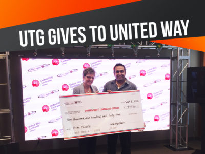 UTG Digital Media Supports United Way Ottawa