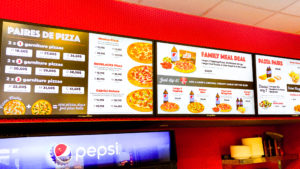 UTG DIGITAL MEDIA RENEWS DIGITAL MENU BOARD CONTRACT WITH GABRIEL PIZZA