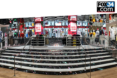 UTG Digital Media Installs One of a Kind Led Stairs and Ticker at the CF Toronto Eaton Centre