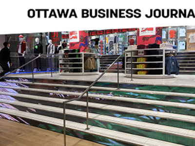 LED Stairs – Toronto Eaton Centre