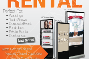How to Make Your Next Event Pop With UTG’s All in One Stand-Up Display Rentals
