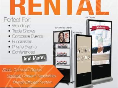 How to Make Your Next Event Pop With UTG’s All in One Stand-Up Display Rentals