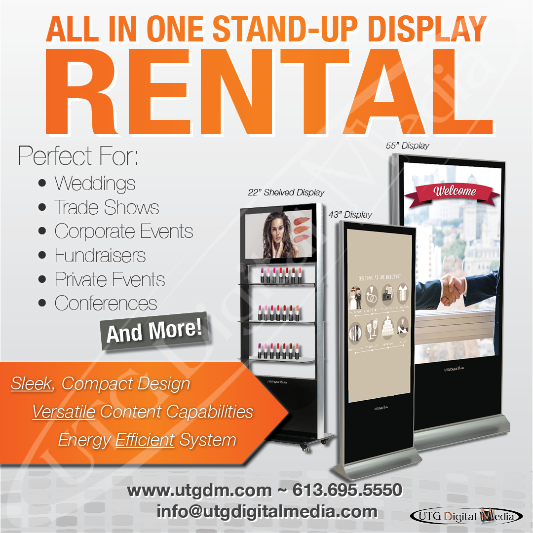 You are currently viewing How to Make Your Next Event Pop With UTG’s All in One Stand-Up Display Rentals