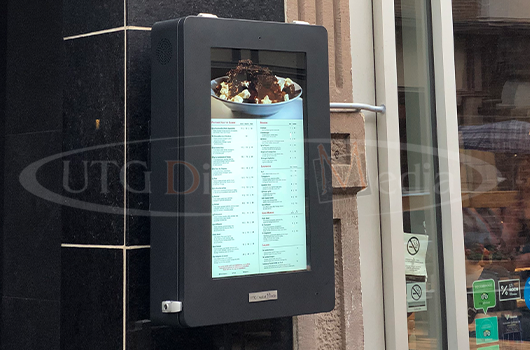 FRANREADER Panneaux De Menu Numériques Muraux Rétroéclairés, Caisson