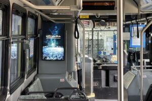 UTG Digital Media, a Canadian leader in digital signage solutions, provides digital displays for transit vehicles on Humboldt Transit Authority (HTA) buses in California