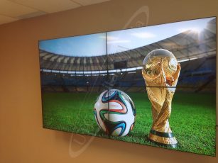 A UTG Video Wall at a Showroom