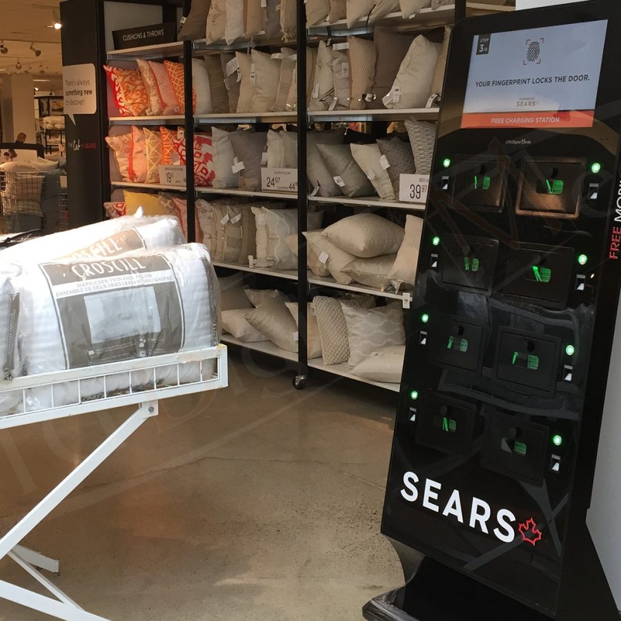 Charging Station at Sears Burlington