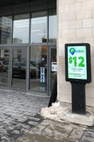 digital box parking lot park safe ottawa