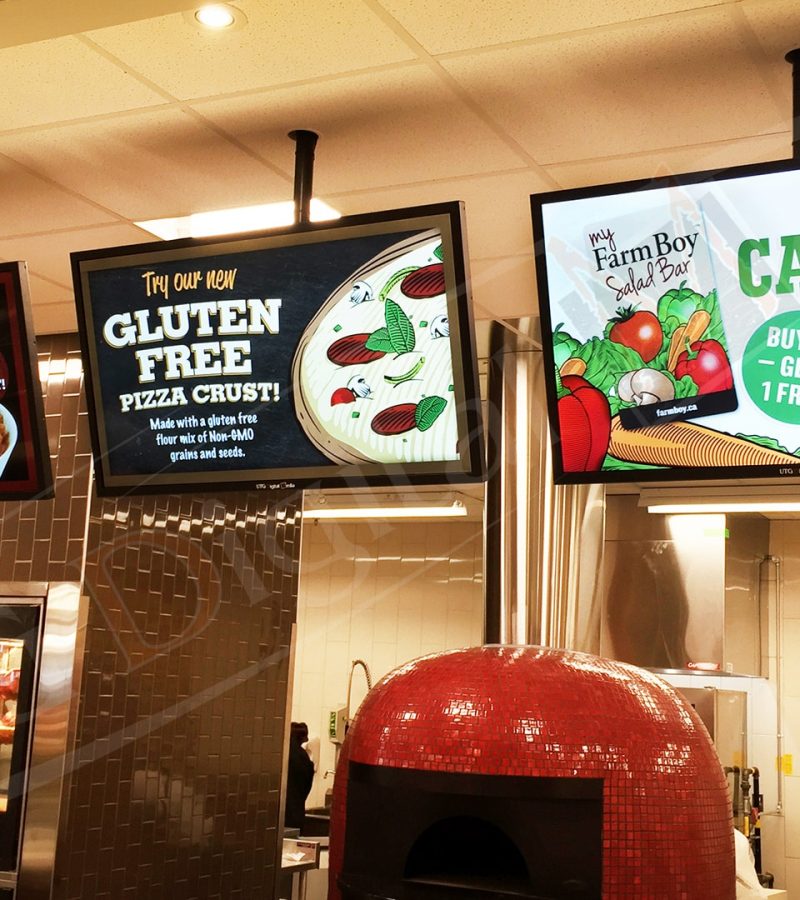 Farmboy Wall Mounted Screens by UTG Digital Media