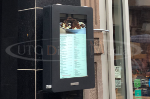outdoor digital menu box