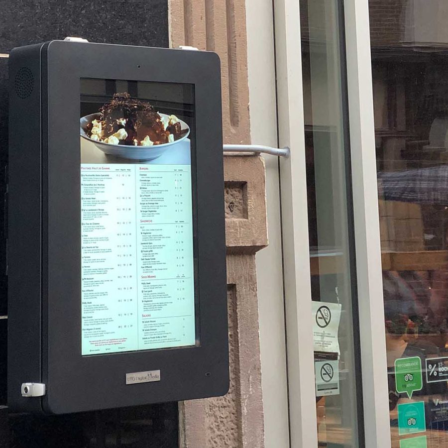 PoutineVille - Quebec - Outdoor Menu Box