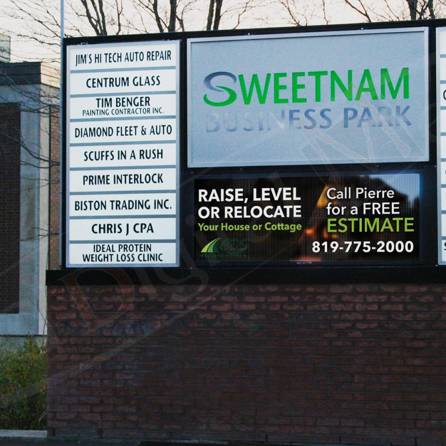Sweetnam - LED Pylon by UTG Digital Media